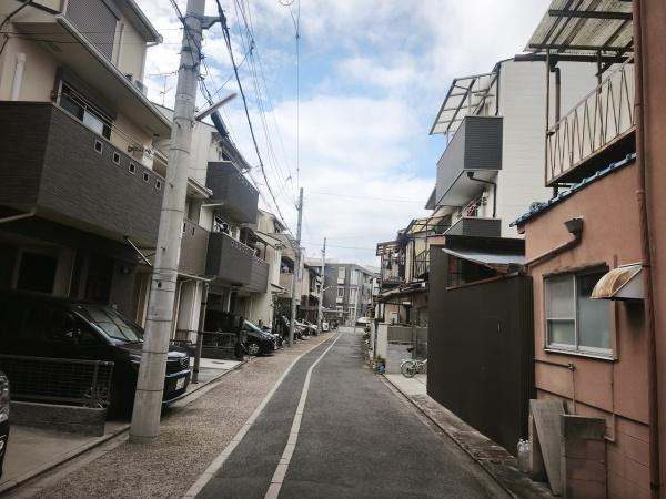 京都市右京区西京極畑田町　中古戸建 現地写真（前面道路含む現地写真）
