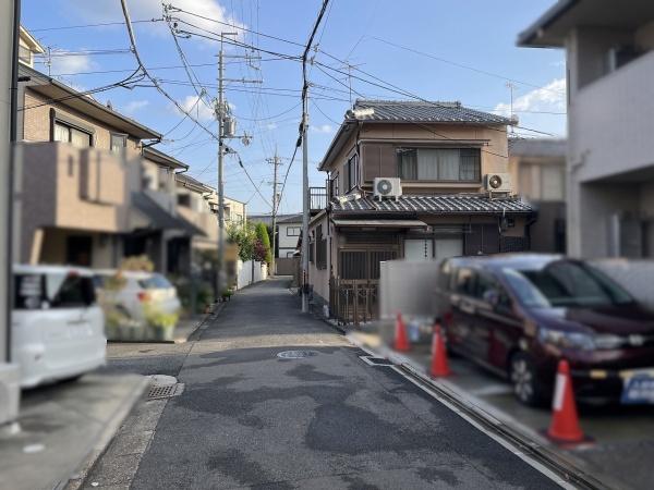 京都市左京区下鴨芝本町　中古戸建 現地写真（前面道路含む現地写真）