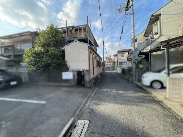 京都市左京区下鴨芝本町　中古戸建 現地写真（前面道路含む現地写真）