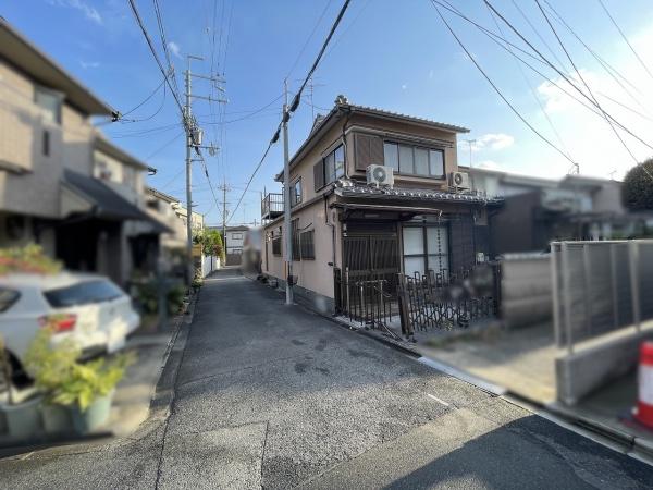 京都市左京区下鴨芝本町　中古戸建 現地写真（前面道路含む現地写真）
