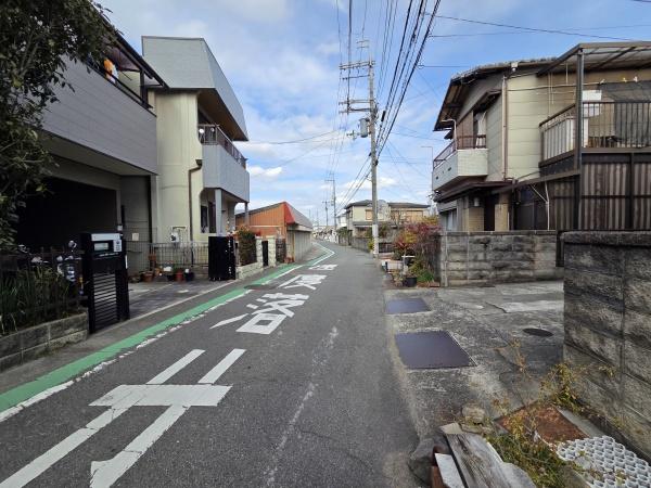 堺市美原区多治井　中古戸建 現地写真（前面道路含む現地写真）