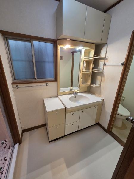 堺市東区南野田　中古戸建 内観写真（洗面台・洗面所）