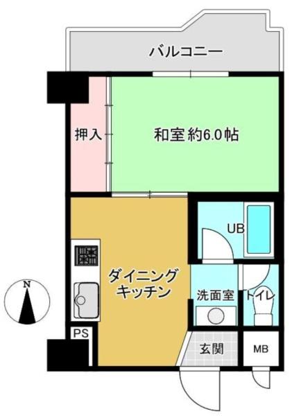 朝日プラザ天王寺 間取図・土地図
