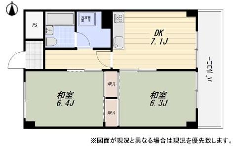 パークプラザ都島 間取図・土地図