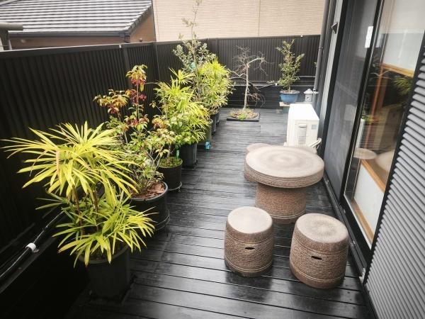 京都市右京区太秦三尾町　中古戸建 現地写真（庭）