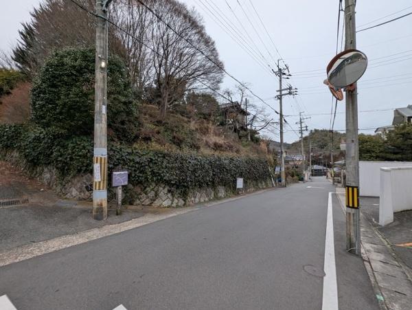京都市北区大宮玄琢北東町　古家付売土地 現地写真（前面道路含む現地写真）