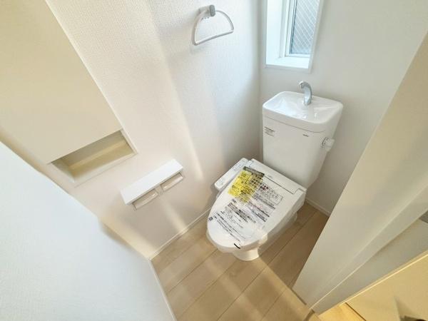 大阪市住之江区北島3丁目　1号棟　新築戸建 内観写真（トイレ）