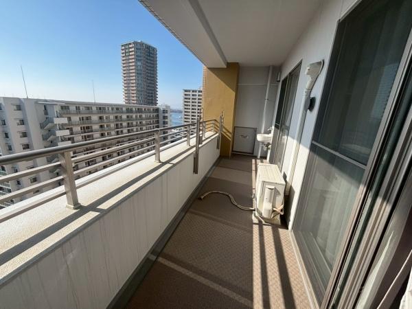 シーサイドレジデンスコスモスクエア駅前 現地写真（バルコニー）