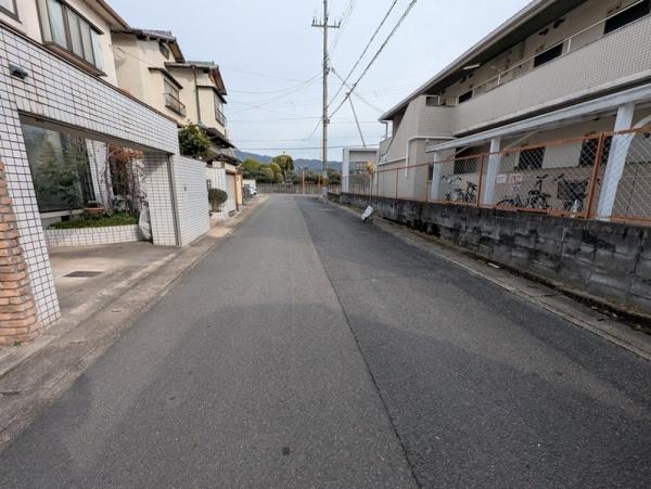 京都市左京区松ケ崎柳井田町　中古戸建 現地写真（前面道路含む現地写真）