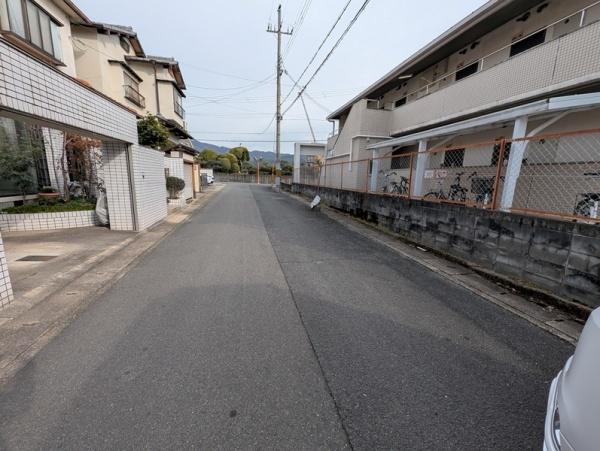 京都市左京区松ケ崎柳井田町　中古戸建 現地写真（前面道路含む現地写真）
