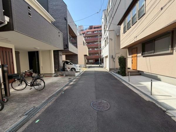 大阪府大阪市天王寺区空清町 現地写真（前面道路含む現地写真）