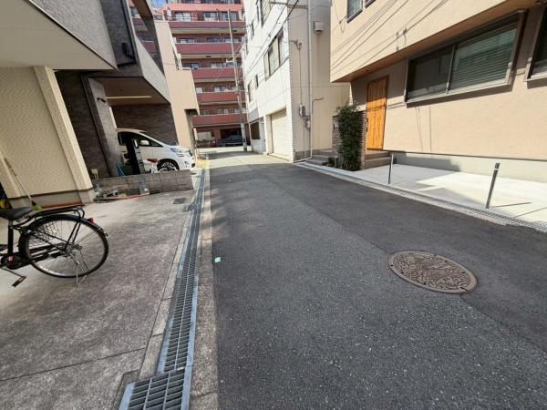 大阪府大阪市天王寺区空清町 現地写真（前面道路含む現地写真）