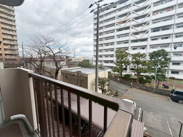 ネオコーポ北加賀屋 現地写真（バルコニー）