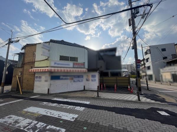 京都市南区東九条中殿田町　建築条件無売土地 現地写真