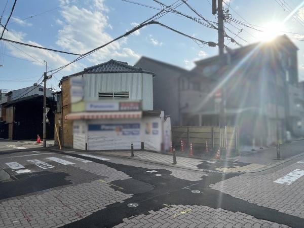 京都市南区東九条中殿田町　建築条件無売土地 現地写真