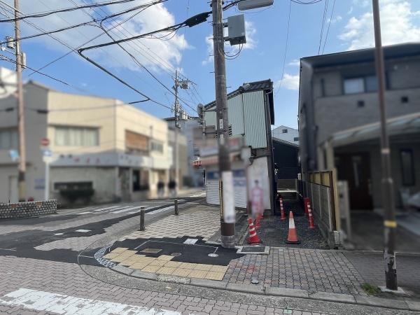 京都市南区東九条中殿田町　建築条件無売土地 現地写真