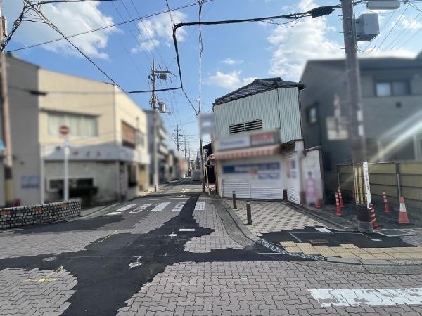 京都市南区東九条中殿田町　建築条件無売土地 現地写真