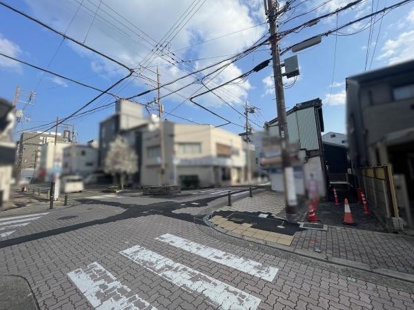 京都市南区東九条中殿田町　建築条件無売土地 現地写真（前面道路含む現地写真）