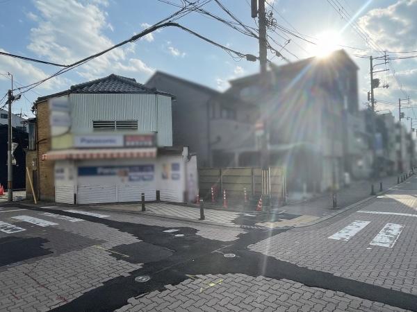 京都市南区東九条中殿田町　建築条件無売土地 現地写真