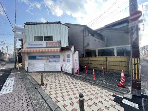 京都市南区東九条中殿田町　建築条件無売土地 現地写真