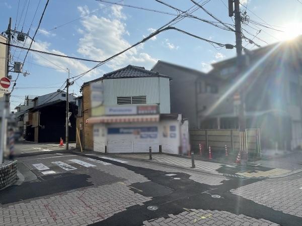 京都市南区東九条中殿田町　建築条件無売土地 現地写真