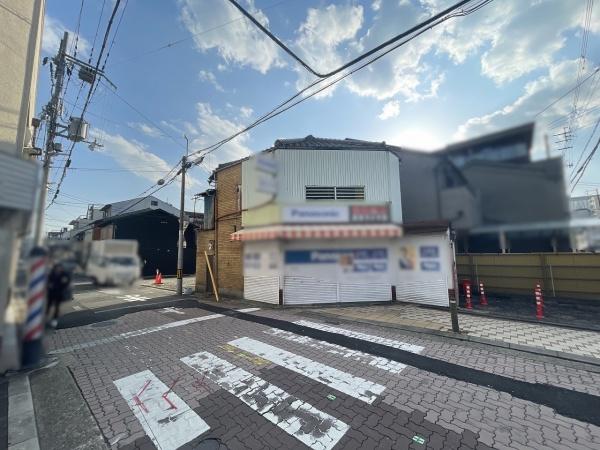 京都市南区東九条中殿田町　建築条件無売土地 現地写真