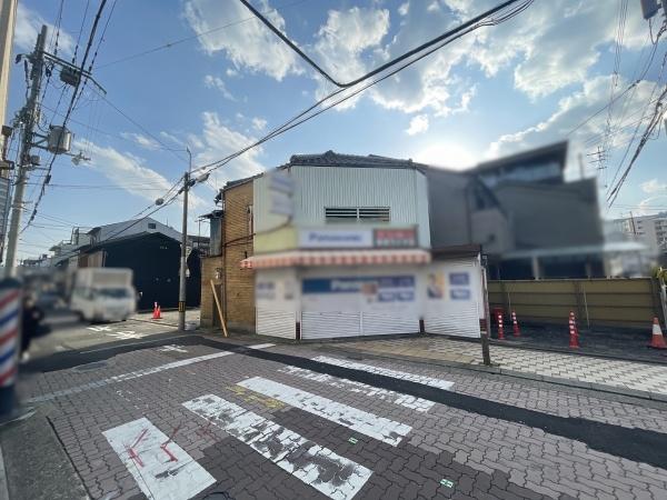 京都市南区東九条中殿田町　建築条件無売土地 現地写真