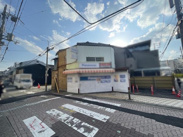 京都市南区東九条中殿田町　建築条件無売土地 現地写真