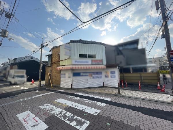 京都市南区東九条中殿田町　建築条件無売土地 現地写真