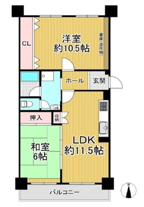 リバーサイドほんじょう 間取図・土地図