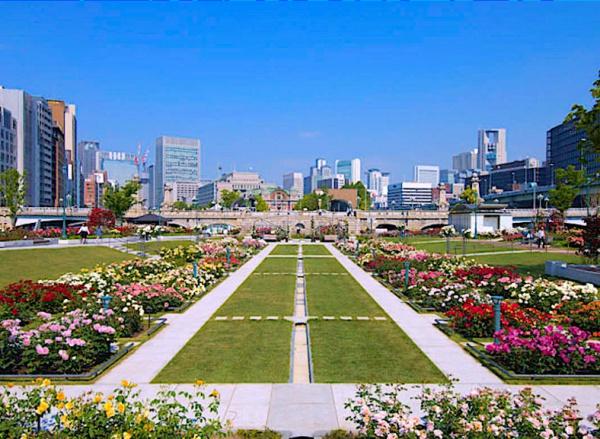 クレヴィアタワー大阪本町 公園