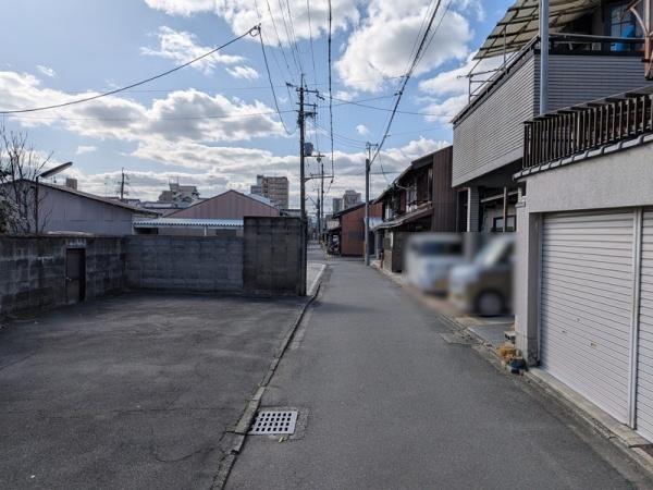 京都市上京区出水通智恵光院西入田村備前町　中古戸建 現地写真（前面道路含む現地写真）