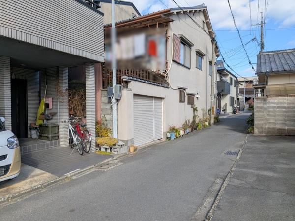京都市上京区出水通智恵光院西入田村備前町　中古戸建 現地写真（前面道路含む現地写真）