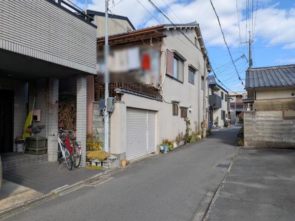 京都市上京区出水通智恵光院西入田村備前町　中古戸建 現地写真（前面道路含む現地写真）