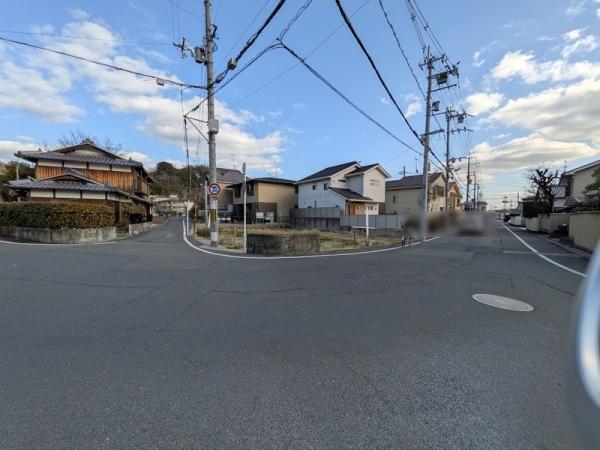 京都市北区上賀茂池端町　A号地　建築条件無売土地 現地写真