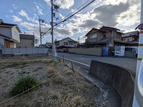 京都市北区上賀茂池端町　A号地　建築条件無売土地 現地写真