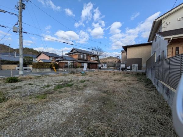 京都市北区上賀茂池端町　A号地　建築条件無売土地 現地写真