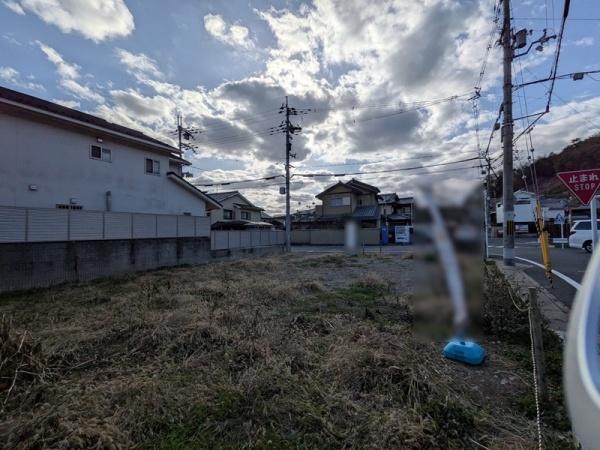 京都市北区上賀茂池端町　A号地　建築条件無売土地 現地写真
