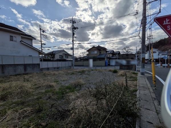 京都市北区上賀茂池端町　A号地　建築条件無売土地 現地写真