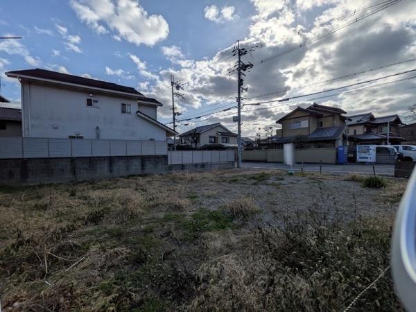 京都市北区上賀茂池端町　A号地　建築条件無売土地 現地写真