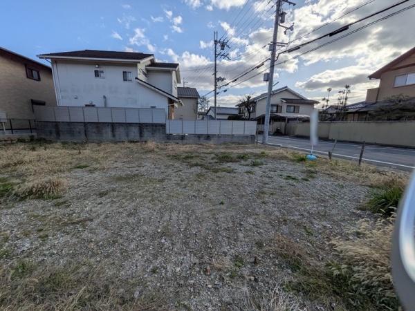 京都市北区上賀茂池端町　A号地　建築条件無売土地 現地写真