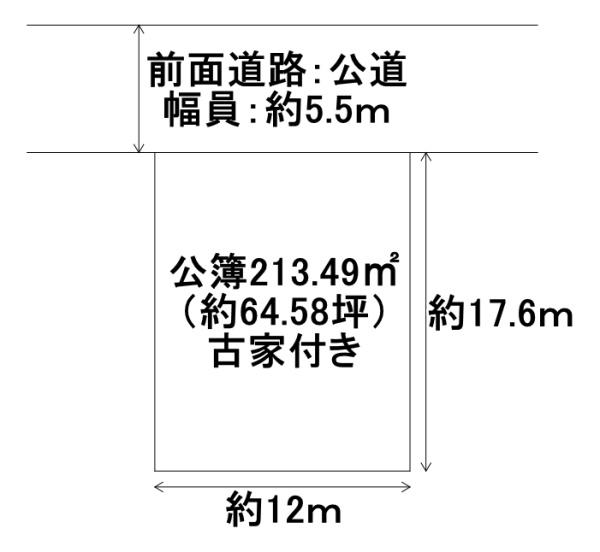 堺市南区桃山台3丁　売土地 間取図・土地図