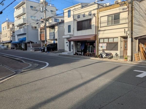 京都市北区小山北大野町　中古戸建 現地写真（前面道路含む現地写真）