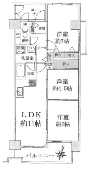 阪神住建グランドヴィラ此花Ⅰ 間取図・土地図