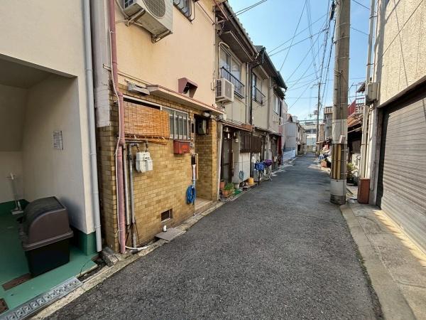 大阪市西成区橘3丁目　中古戸建 現地写真（前面道路含む現地写真）