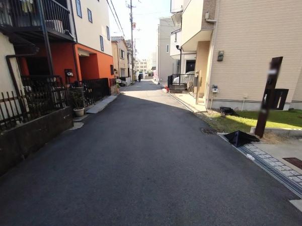 大阪市東淀川区大桐４丁目　中古戸建 現地写真（前面道路含む現地写真）