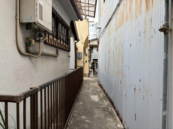 大阪市天王寺区勝山3丁目　中古戸建 現地写真（前面道路含む現地写真）