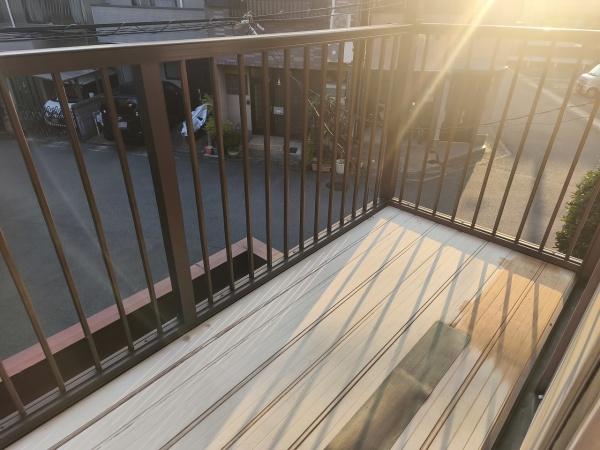 京都市山科区小山姫子町　中古戸建 現地写真（バルコニー）