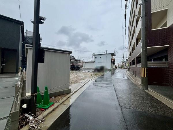 堺市中区深井水池町2号棟　新築戸建 現地写真（前面道路含む現地写真）