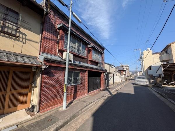 京都市北区紫野上門前町　建築条件無売土地 現地写真（前面道路含む現地写真）